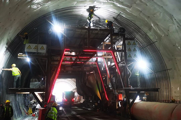 川交河北分公司承建國道108工程關鍵隧道工程取得階段性勝利